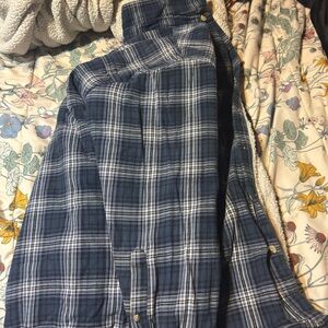 RedHead Navy Plaid Fleece Jacket